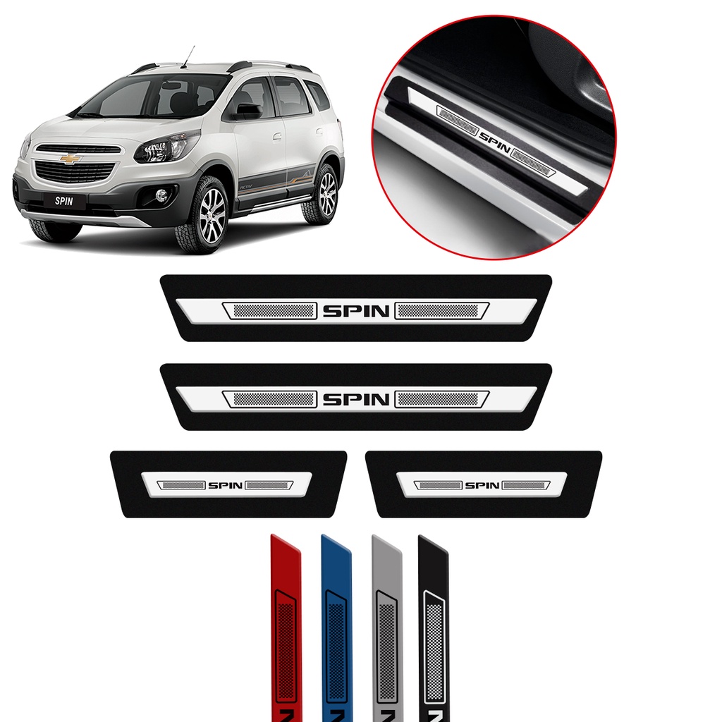 Soleira de Porta na Cor do Veículo para Chevrolet Spin