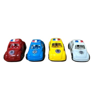 Brinquedo Infantil Carrinho De Plástico Policial 190