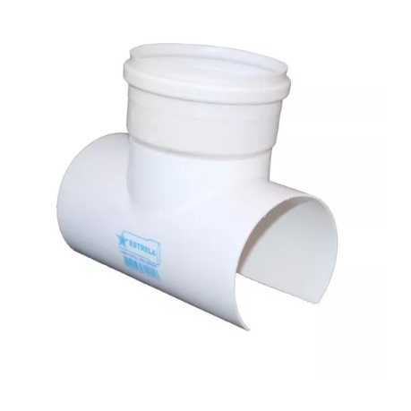 Tee Derivação Liga-fácil Esgoto Estrela 150x150mm Branco