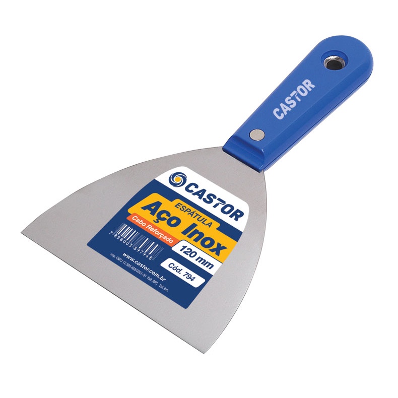 Espátula Multiuso de Aço Inox 120mm Série 790 - Castor em Oferta na Shopee