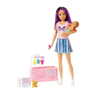 Barbie Skipper Babysitters Conjunto de Dormir - Mattel