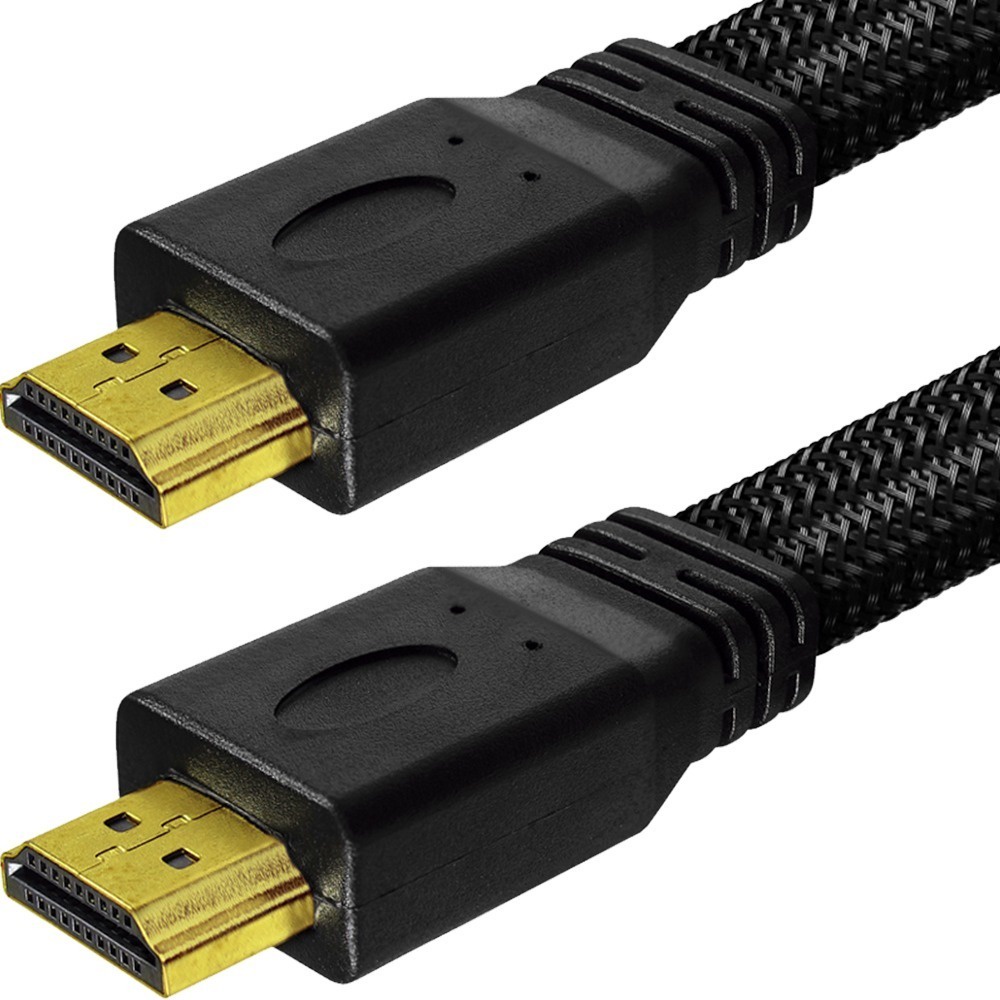 Cabo Hdmi 4k 2.0 3d Ultra Hd Ethernet Flat Blindado 1,80M 2160p Ultra HD HDR 19pin Ultra High Speed