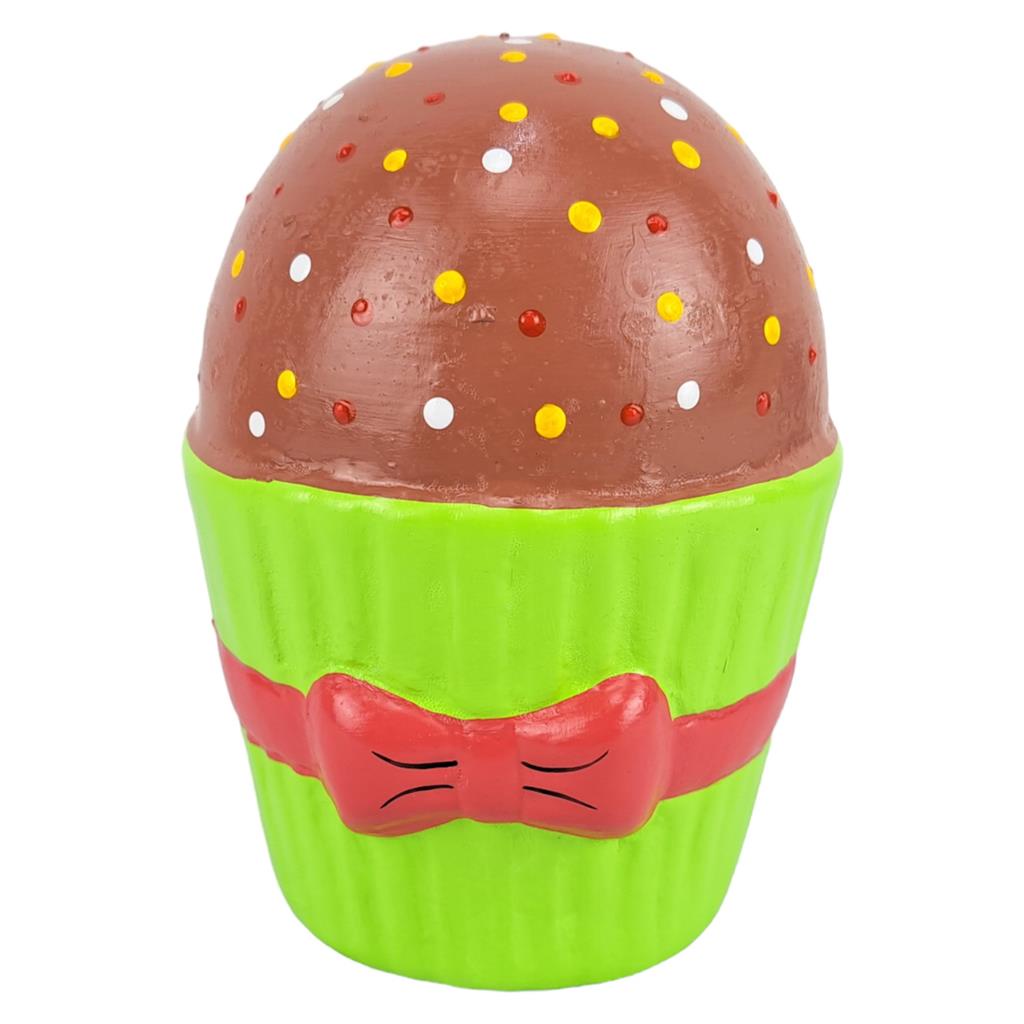 Cofre Cofrinho Cupcake Fake Verde Decoracao Mesa Festa