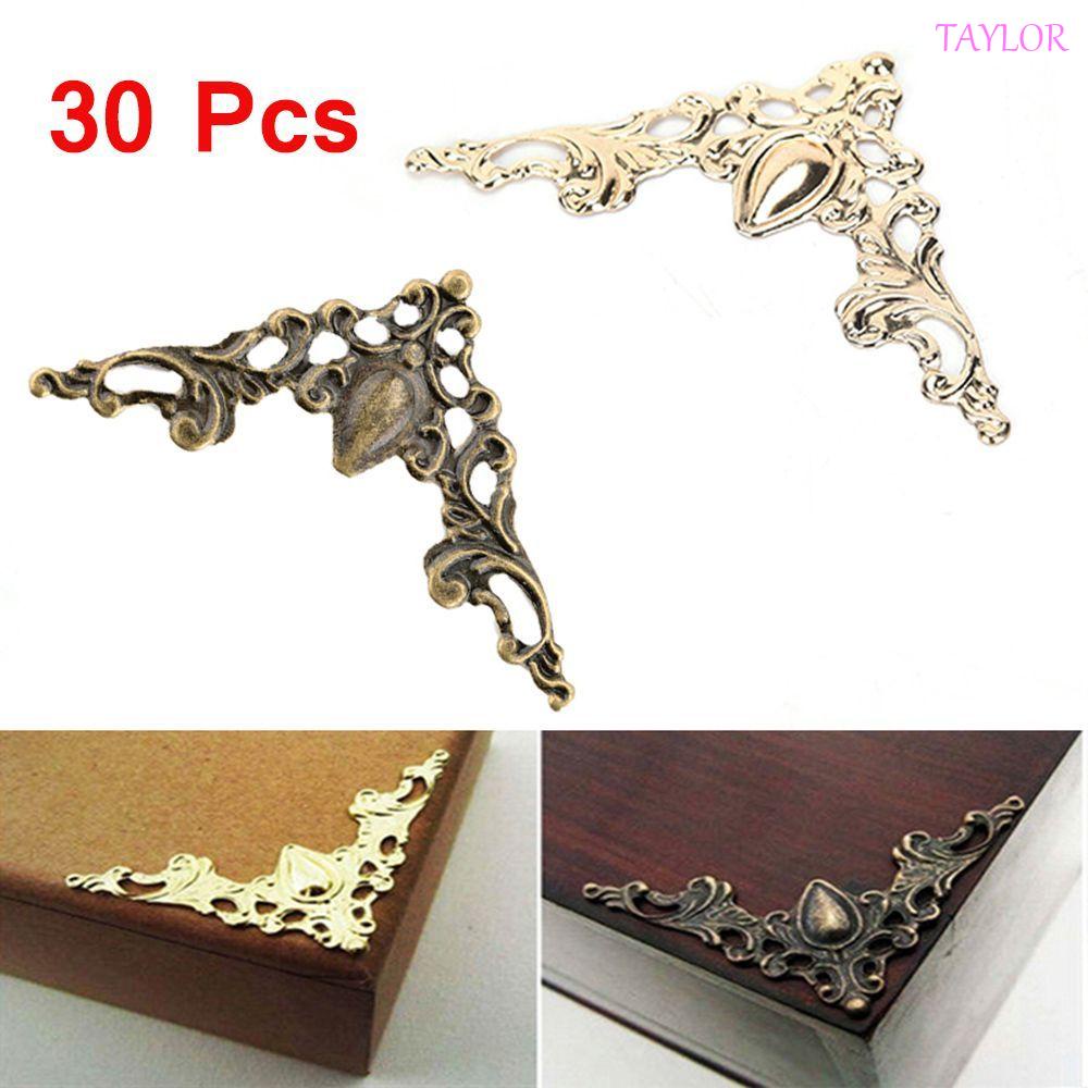 TAYLOR Bronze Tampa Do Notebook Foto Quadro Protetor De Canto Decorativo Mobiliário Bracket Suporte/Multicolor