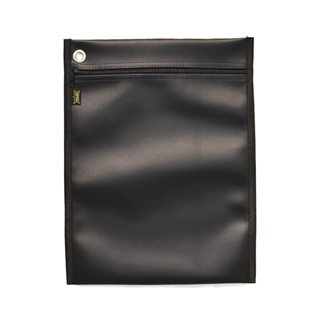 Malote média com zíper 35x26cm preta Goodie em Oferta na Shopee