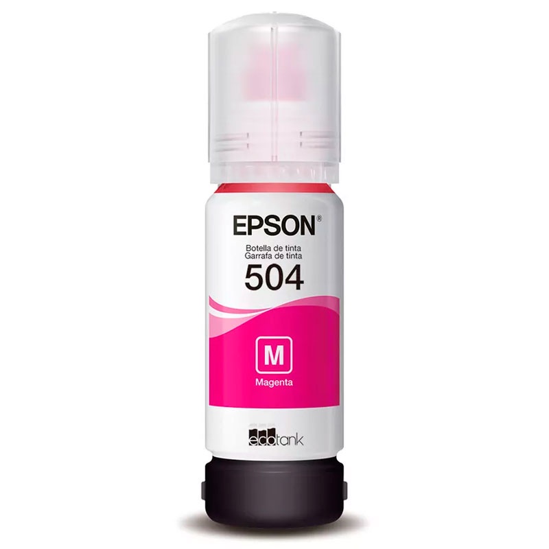 Refil Epson Ecotank (504) T504320 Magenta 6000 pags - Computers & Accessories
