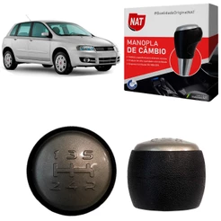 Manopla de Câmbio Fiat Stilo Ano 2003 Até 2011