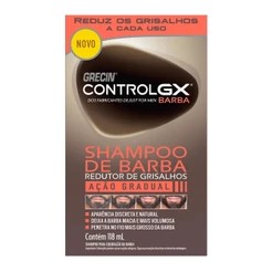 Shampoo de Barba Redutor de Grisalhos Control Gx Grecin 118ml