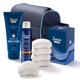 Kit Completo Corpo E Banho Sensi Men, 1 un Jequiti