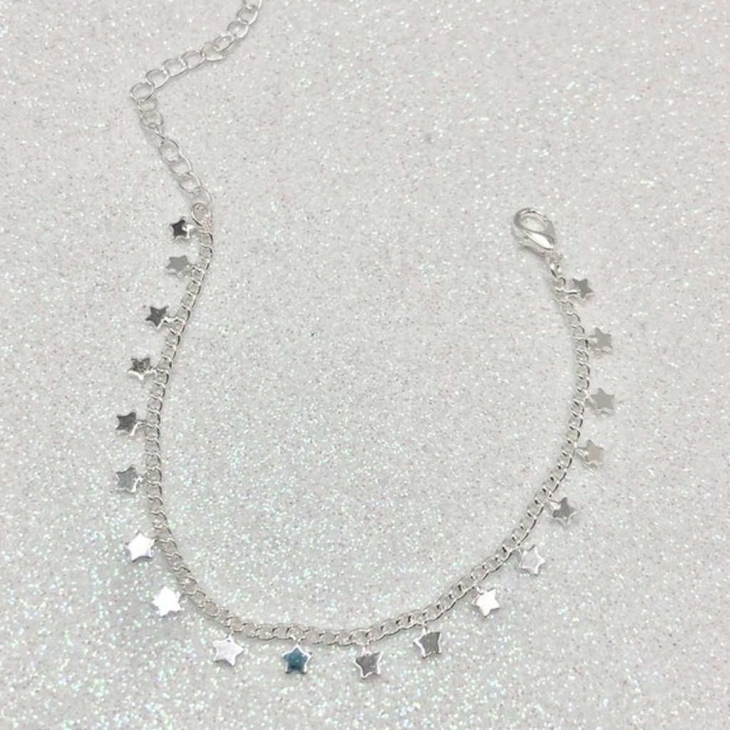 Pulseira estrela folheado a prata — imagem 2 de 2