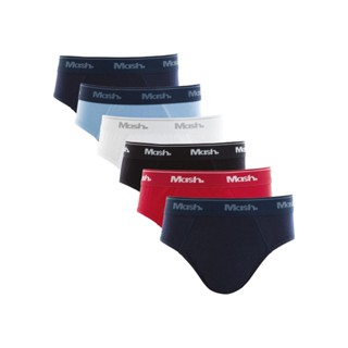 Kit com 6 Cuecas Slip Kids Infantil Algodão Mash