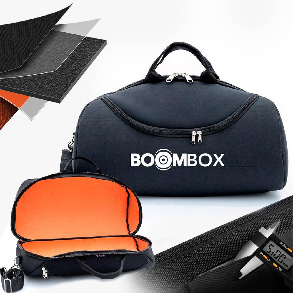 Bolsa Case Capa Bag Jbl Boombox 3 Estampada Impermeável Exclusiva Com Bolso e Alça Ajustável