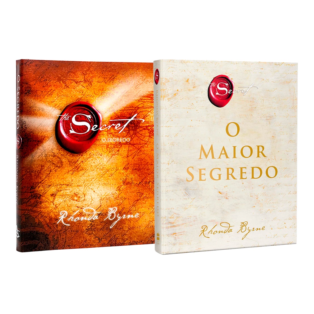O Segredo + O Maior Segredo - Rhonda Byrne - 2 Livros Físicos