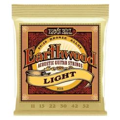 Encordoamento Violão Aço 011 Ernie Ball Earthwood Tensão Leve