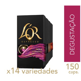 Kit 150 Cápsulas de Café Lor Degustação