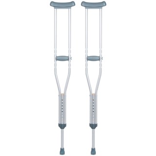 Par Muletas Axilar Ergonômica Ajustável P/ Movimentos Supermedy