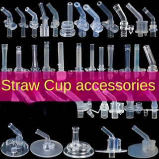 2 Peças Pontas De Palha Silicone Transparente Macio Reutilizável Canudos Acessório Para Copo De Isolamento em Oferta na Shopee