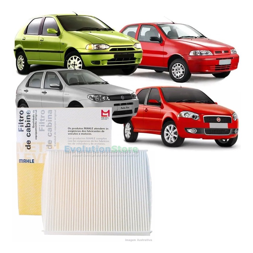 Filtro De Cabine Ar Condicionado Palio Siena Strada G1 G2 G3 | Mahle MetalLeve LA422