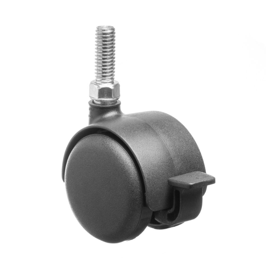 Kit de Rodízio Giratório com Roda Dupla