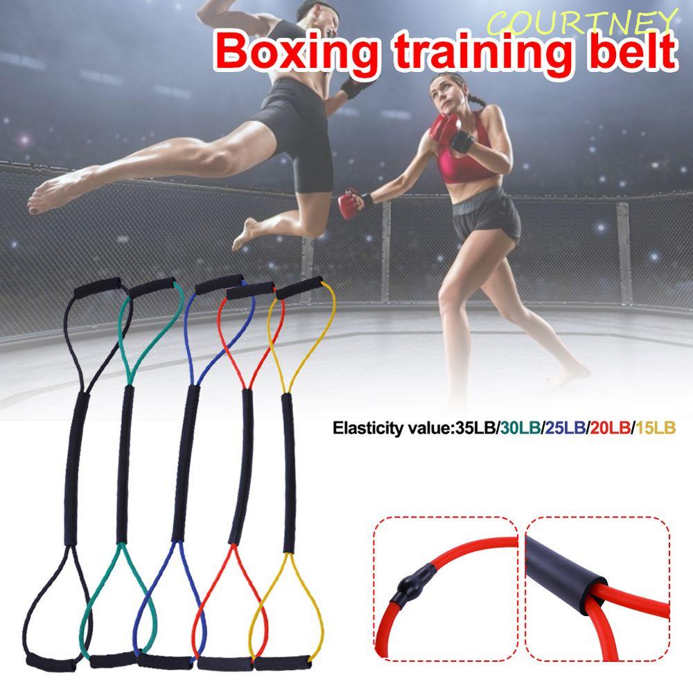 COURTNEY Boxe Resistência Banda Fitness Exercício Treinamento Expansor Perda De Peso Yoga Elástico