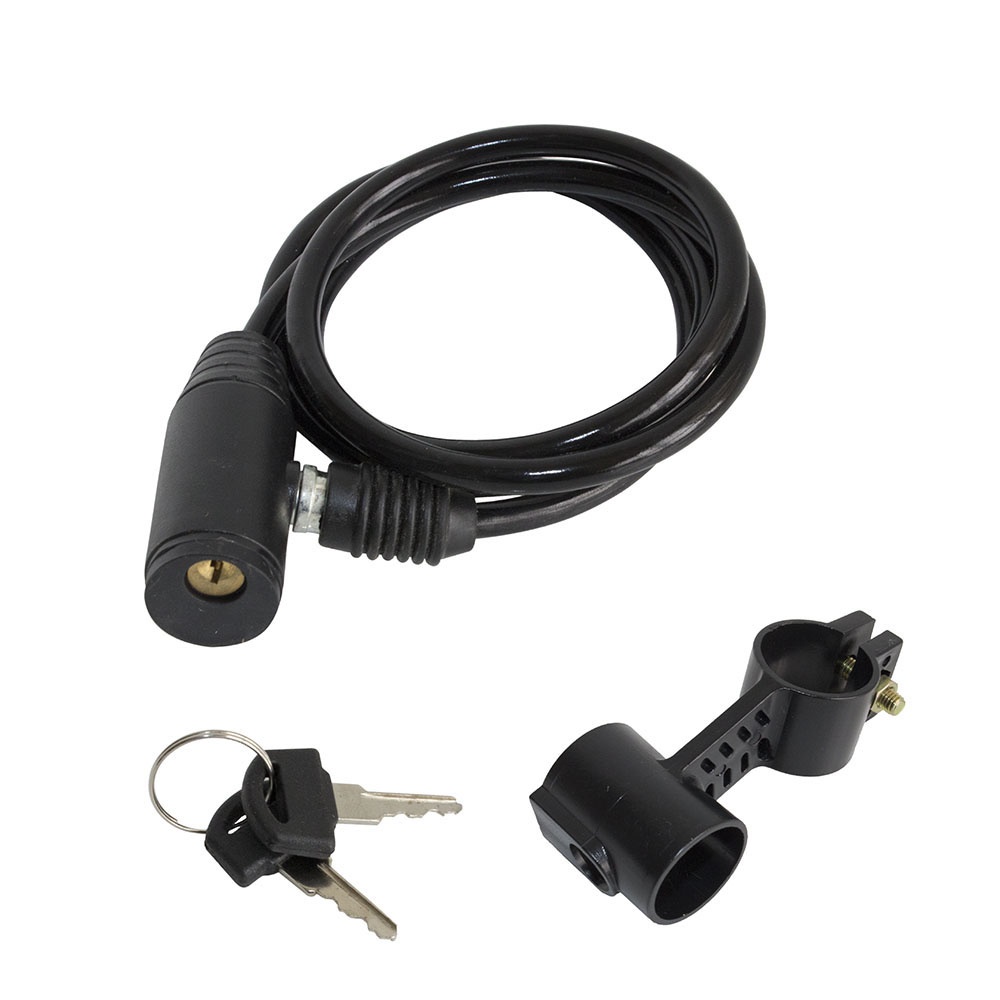 Cadeado Bike Anti Furto Bicicleta Paco 6mm X 1mt Com Chave em Oferta na Shopee