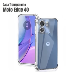 Capa Capinha Transparente Anti Impacto TPU Case Para Motorola Moto Edge 40