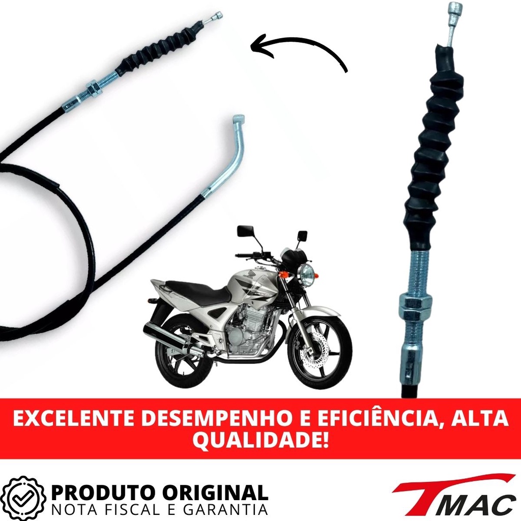 Cabo De Embreagem Cbx 250 Twister 2001 À 2008 Moto Honda — imagem 2 de 2