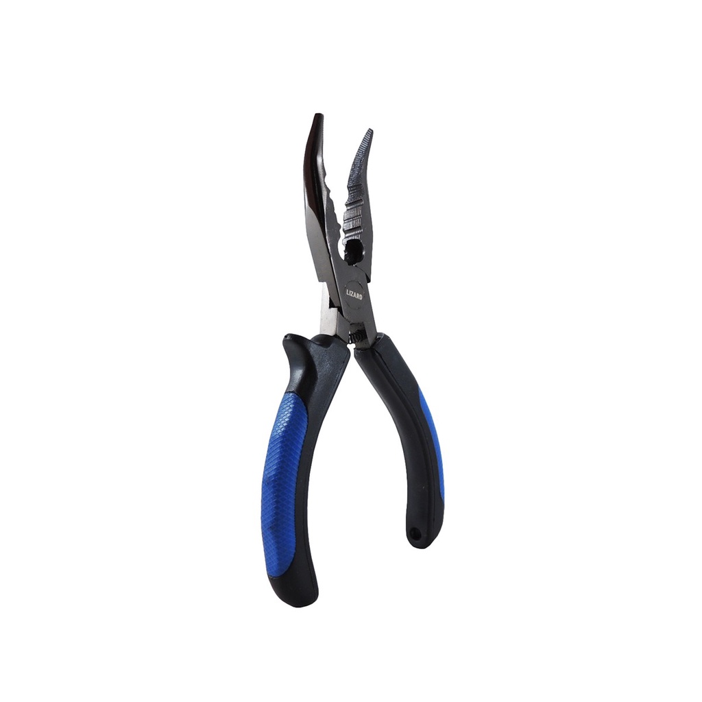 Alicate de Pesca Lizard Bico Curvo Multifunção  6"