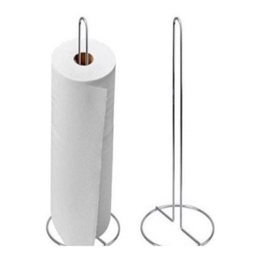 Suporte Porta Papel Toalha De Mesa Cromado de Metal para Cozinha