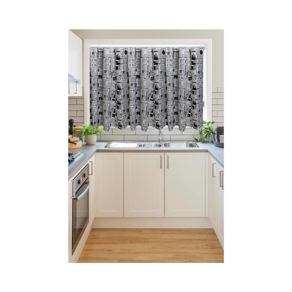 Cortina Estampa Jornal: Onde Comprar | BuscaProdutos