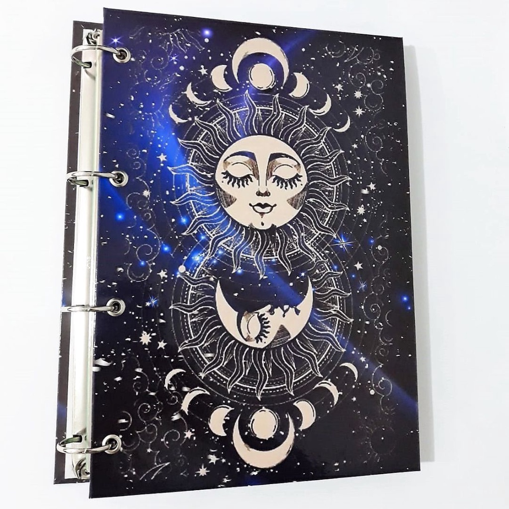 Caderno Argolado  Fichário Astro - 80 folhas A4  Com Ferragem Fixa(argolas)