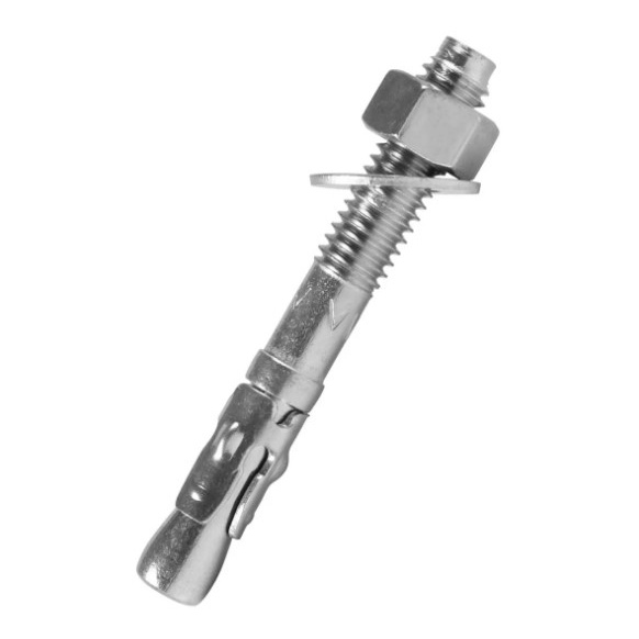 Chumbador PBA Com Parafuso 50 Unidades 1/2 x 2.3/4 12234C - ANCORA