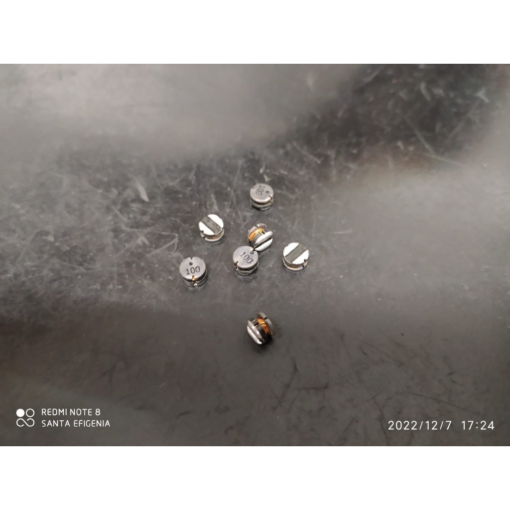 3x Indutor 10uh Smd 20% Smd 1,14amp 5,5X3,7MM Sr0603100msb