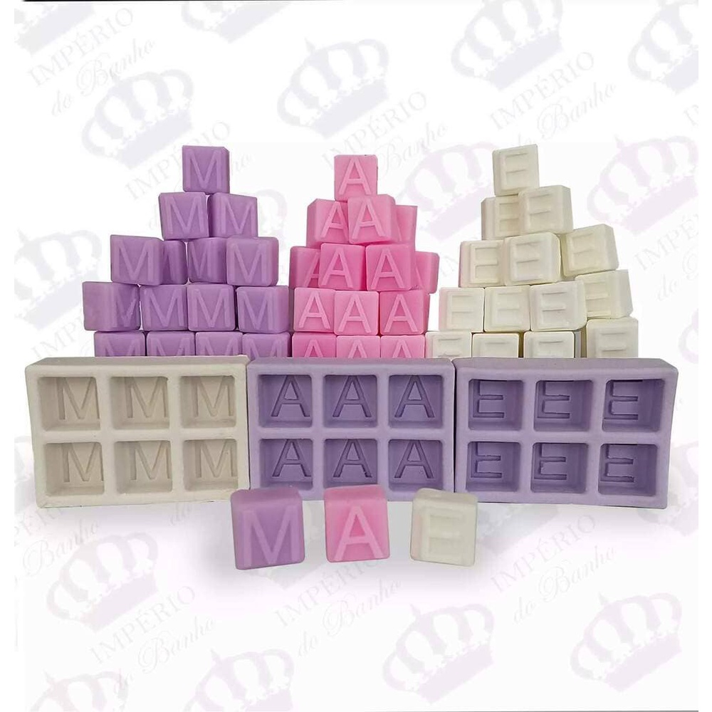 Forma de Silicone Lembrancinha 6 Letras Iniciais para Lembrancinha CHá de Bebê DIY com Vela Sabonete em Oferta na Shopee