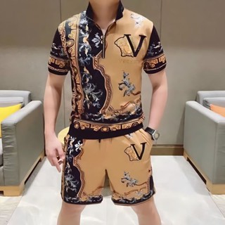 Novo Conjunto De Calções De Camisa Pólo