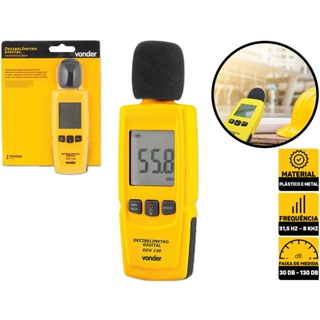 Decibelímetro Digital Profissional Medição Som Ruído Sonoro 3870030130 em Oferta na Shopee