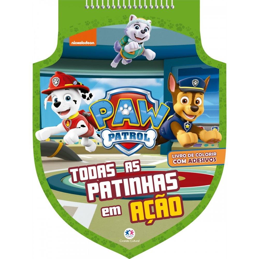 Livro Patrulha Canina - Todas as patinhas em ação · foto 2