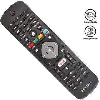 Controle Remoto Para TV Smart Botão Netflix FBG 8049 Jorge