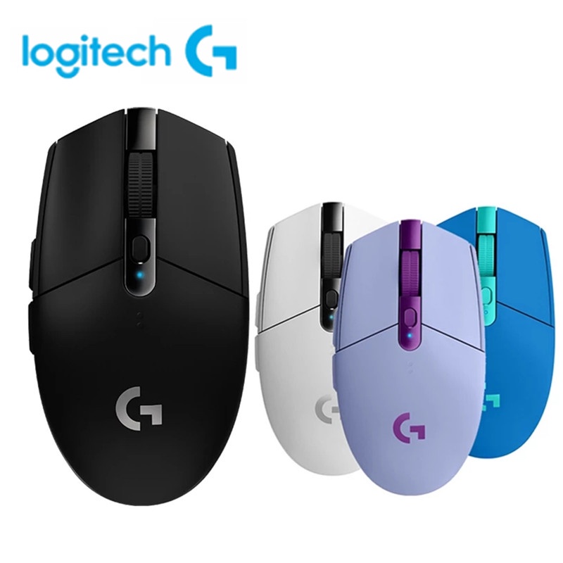 Rato Sem Fio Logitech G304 6 Botões USB Programável Sensor HERO 12000 DPI Óptico Mouse Ajustável Log De Jogo