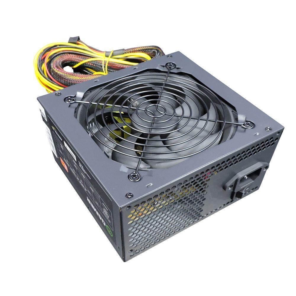 Fonte ATX Gamer 750W PFC ATIVO - Bivolt Automático - Conector PCI-express 8 pinos