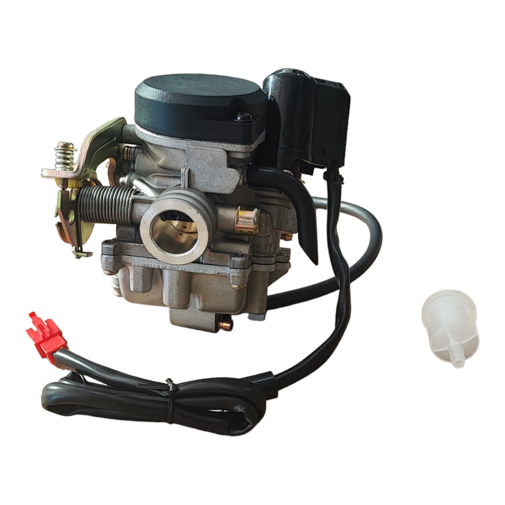 Carburador Completo Afogador Scooter Bull Spirit Se-sl 50cc