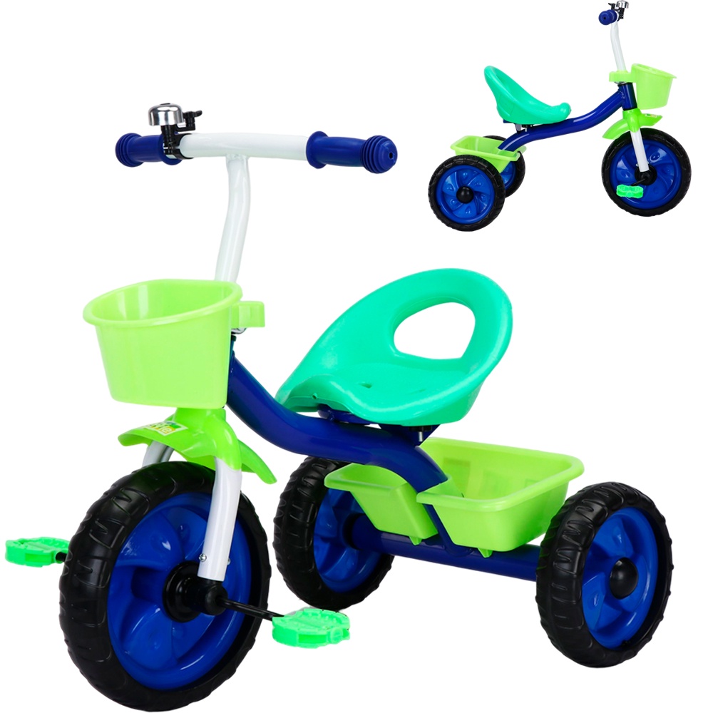 Triciclo Infantil Pedal 3 Rodas Passeio Bicicleta Segurança Jony - Baby Style