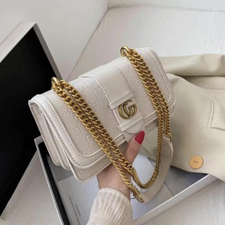 Bolsa Senhoras Mensageiro Tendência Coreana Da Moda Com Corrente