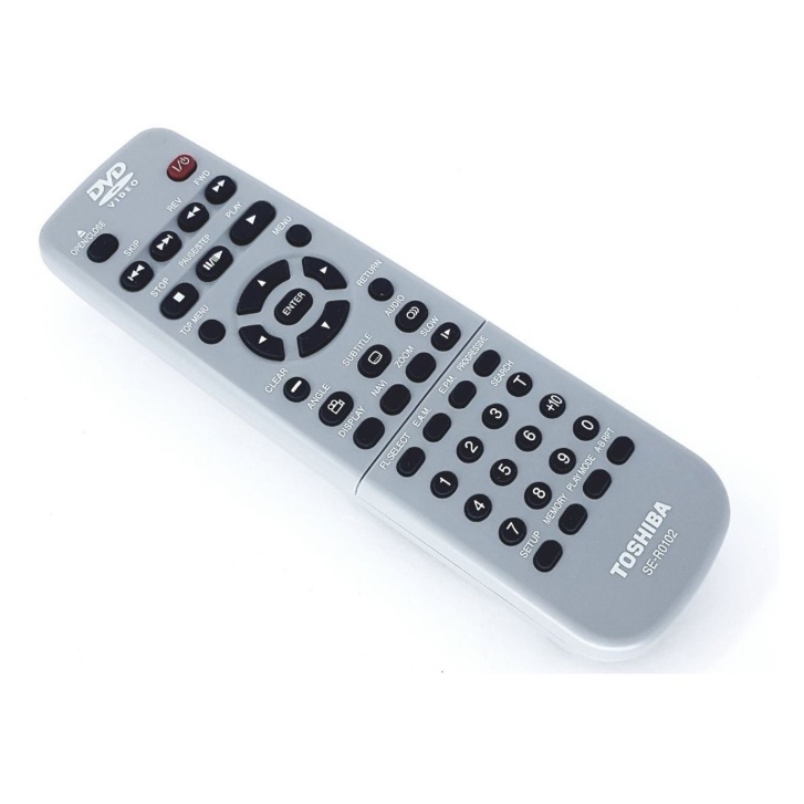 Controle Remoto Dvd Semp Toshiba Se-r0102 Novo Cinza R0102