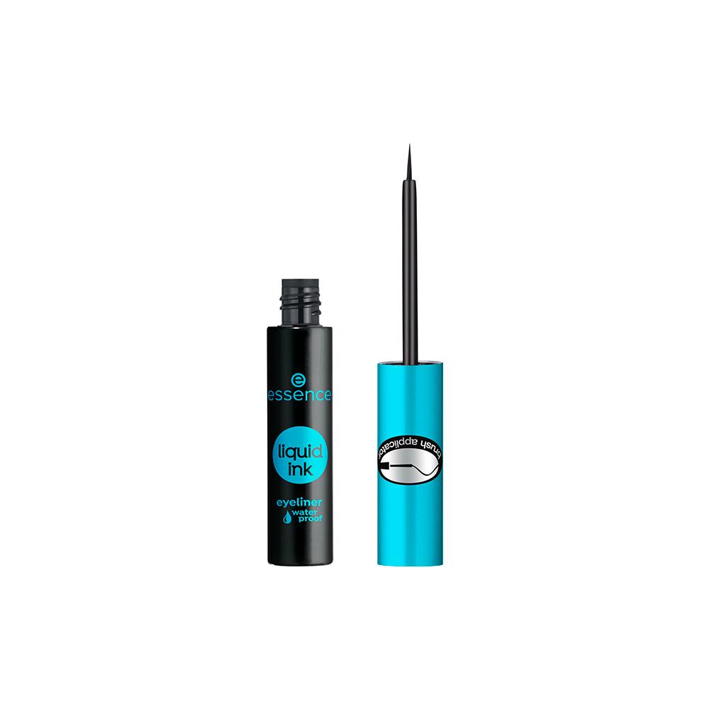 Essence Liquid Ink Preto Delineador Líquido Matte À Prova D'Água 3ml - Beauty