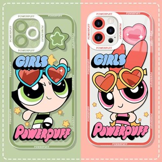 Desenho Animado Anti Impacto A Capa De Telefone Transparente Macia Powerpuff Girls Para Xiaomi Redmi Nota 10/10S 9S 11S 9 10 11 12 Pro Plus 10C 12C K60 À Prova De Choque
