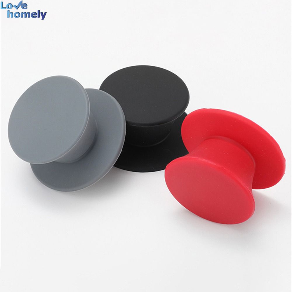 Alça de tampa de panela de silicone Manípulo de substituição de tampa de panela universal Vidro de cozinha Caçarola Tampa de chaleira Alça de retenção