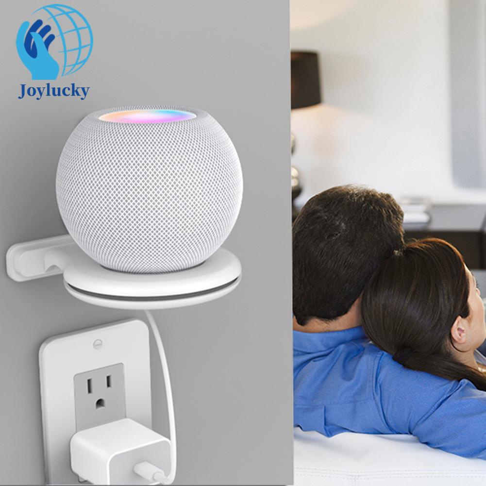 [joylucky.br] Suporte De Parede Para Montagem HomePod Mini Hi-Fi Smart Speaker Outlet Holder