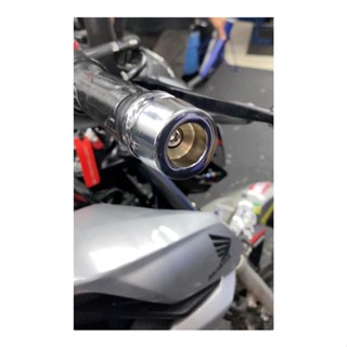 Par Peso De Guidao Cromado Modelo Bmw S1000 Titan 125 150 160