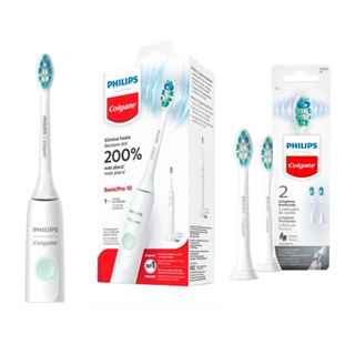 Kit Escova SonicPro 10 + Refil SonicPro Limpeza Profunda com 2 unidades em Oferta na Shopee